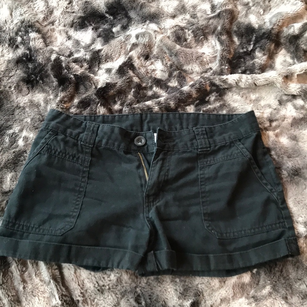 Black bp cotton cargo shorts (juniors)